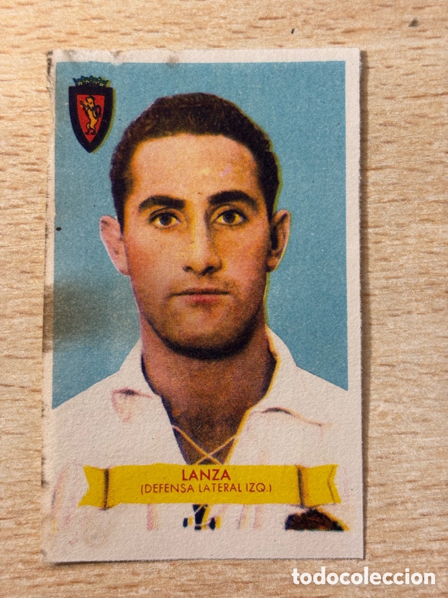 Cromos de F&uacute;tbol: Lanza Ed. Bruguera Campeones 1949-50 sin pegar