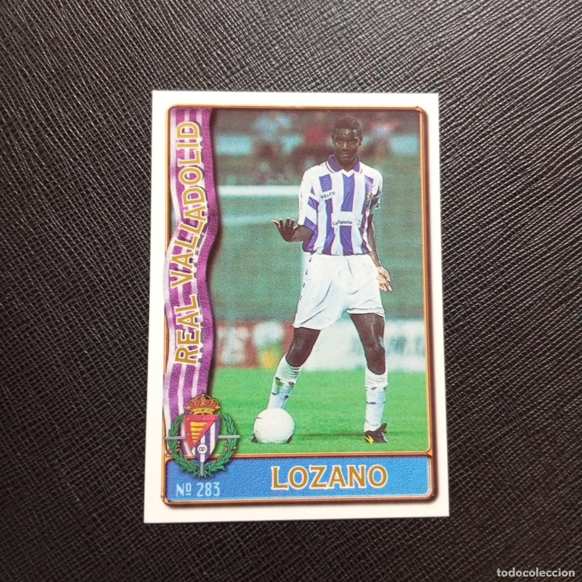 Cromos de F&uacute;tbol: 283 LOZANO VALLADOLID MUNDICROMO 1996 1997 CROMO FUTBOL LIGA 96 97 - A206 PG42