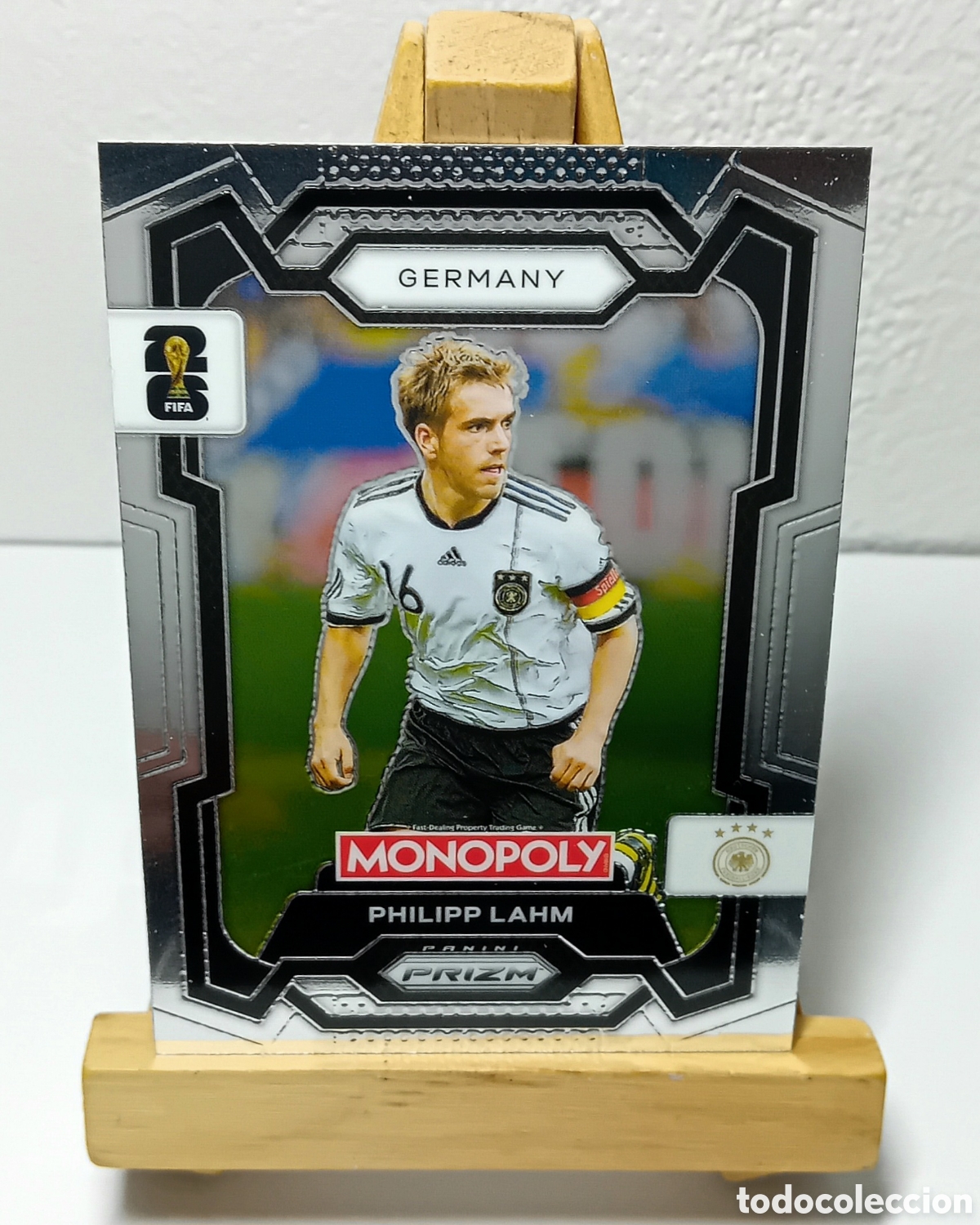 Cromos de F&uacute;tbol: PHILLIPP LAHM 2026 ALEMANIA MONOPOLY PRIZM PANINI.