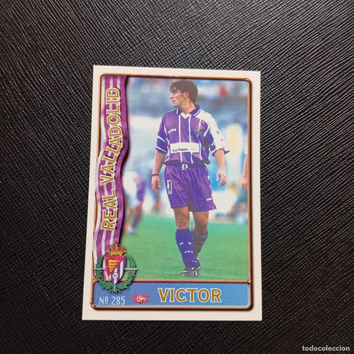 Football Stickers: 285 VICTOR VALLADOLID MUNDICROMO 1996 1997 CROMO FUTBOL LIGA 96 97 - A206 PG42 ULTIMA HORA