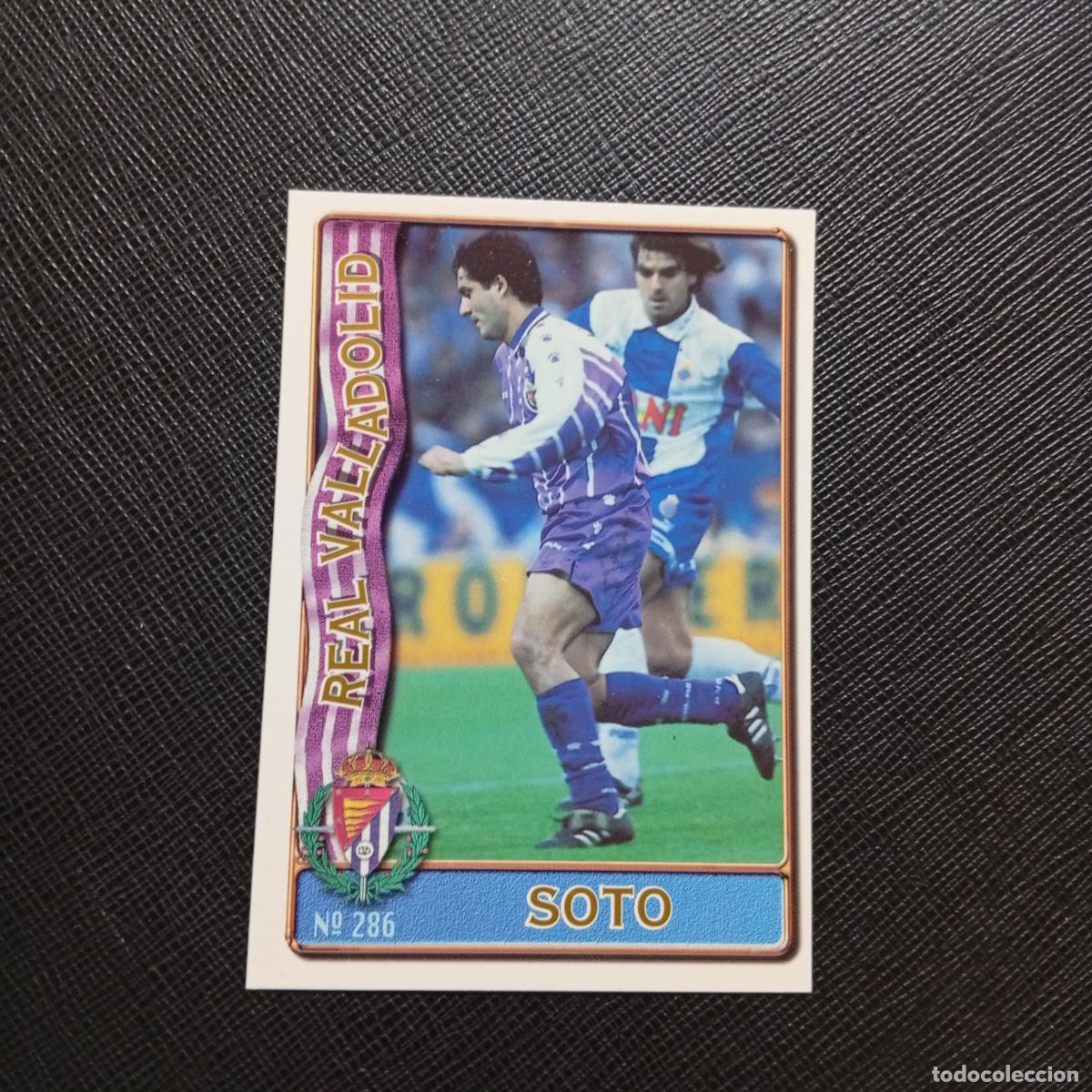 Fu&szlig;ball-Sticker: 286 SOTO VALLADOLID MUNDICROMO 1996 1997 CROMO FUTBOL LIGA 96 97 - A206 PG43