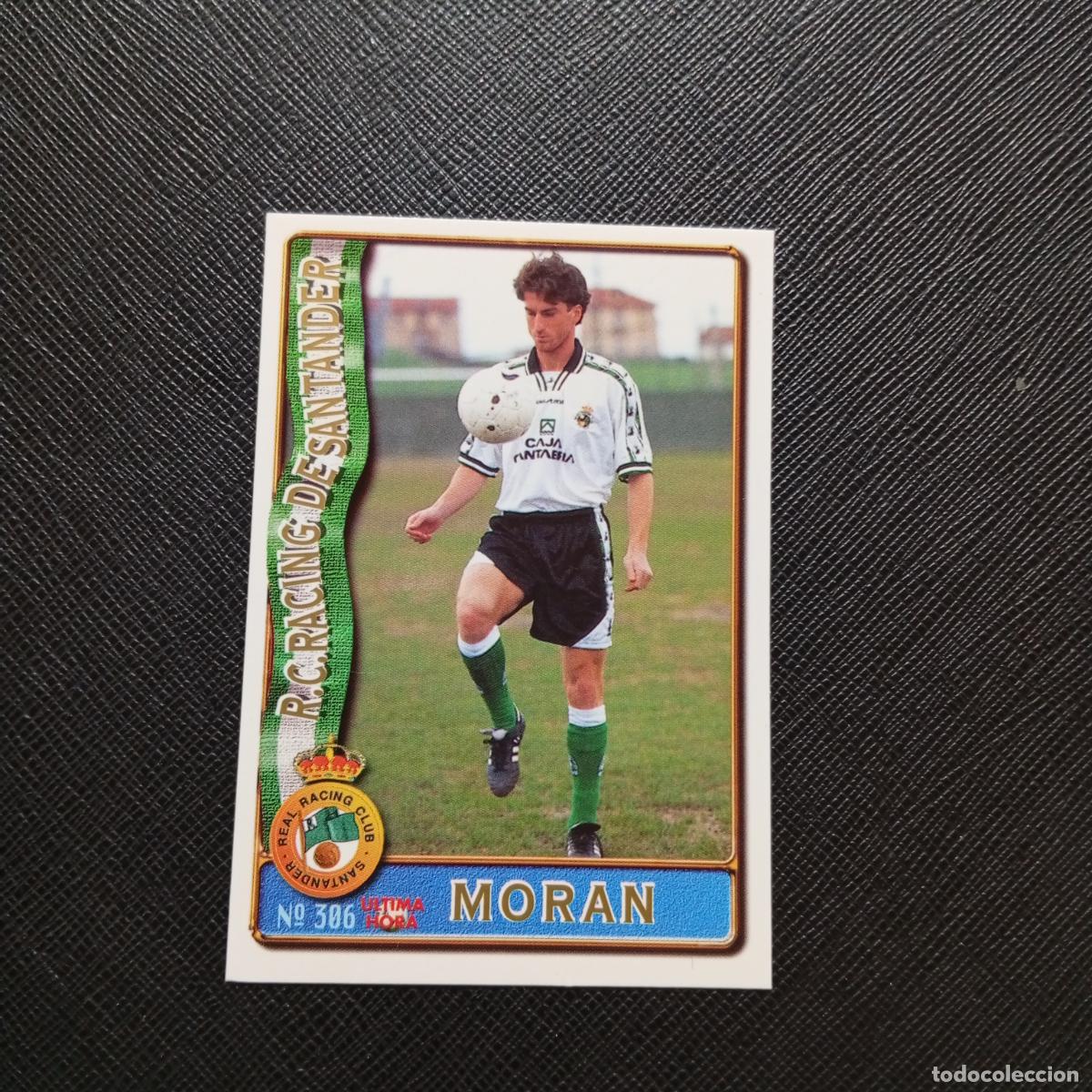 Fu&szlig;ball-Sticker: 306 MORAN RACING SANTANDER MUNDICROMO 1996 1997 CROMO FUTBOL 96 97 - A206 PG46 ULTIMA HORA