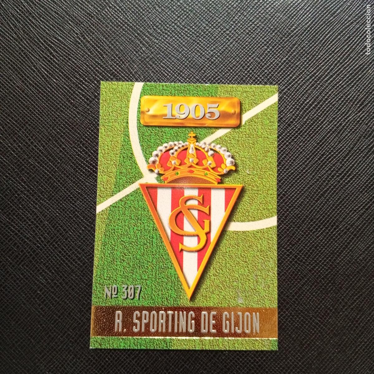 Cromos de F&uacute;tbol: 307 ESCUDO SPORTING GIJON MUNDICROMO 1996 1997 CROMO FUTBOL 96 97 - A206 PG47