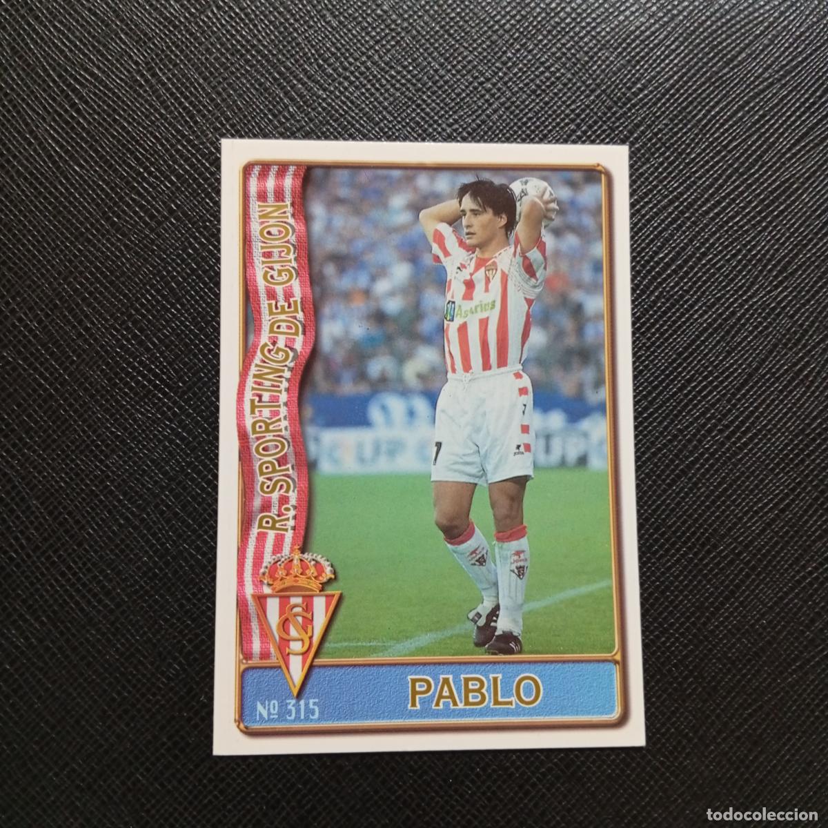 Cromos de F&uacute;tbol: 315 PABLO SPORTING GIJON MUNDICROMO 1996 1997 CROMO FUTBOL 96 97 - A206 PG48