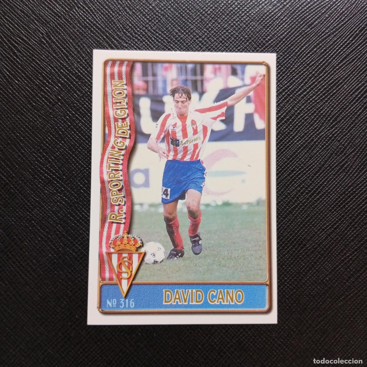 Cromos de F&uacute;tbol: 316 DAVID CANO SPORTING GIJON MUNDICROMO 1996 1997 CROMO FUTBOL 96 97 - A206 PG48