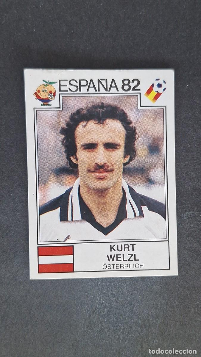 Cromos de F&uacute;tbol: L2 KURT WELZL SELECCION AUSTRIA 143 MUNDIAL ESPA&Ntilde;A 1982 82 PANINI NUNCA PEGADO SIN PEGAR