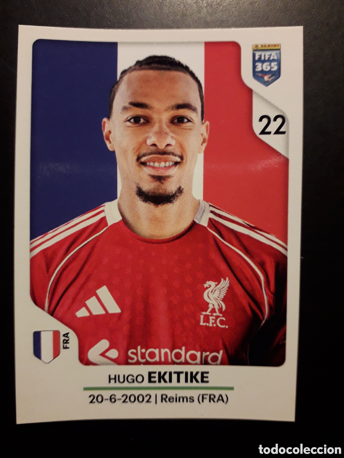 Cromos de Futebol: EKITIKE, LIVERPOOL N&deg; 95 FIFA 365 STICKER 2026 PEDIDO M&Iacute;NIMO 3&euro;.
