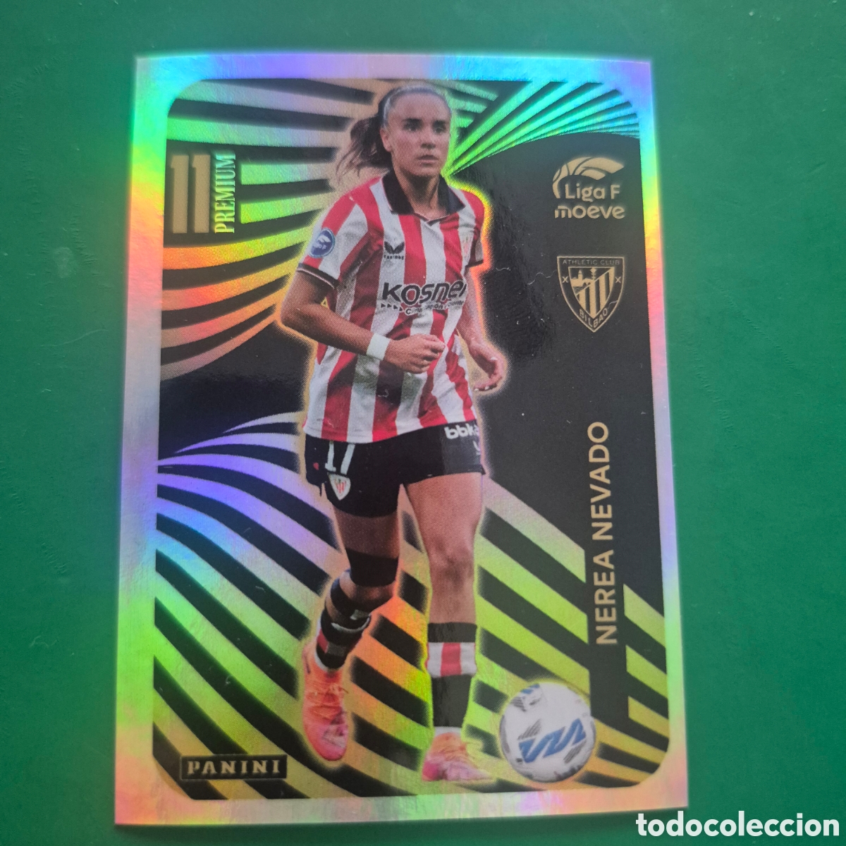 Fu&szlig;ball-Sticker: Cromo Premium Nerea Nevado 2025/2026
