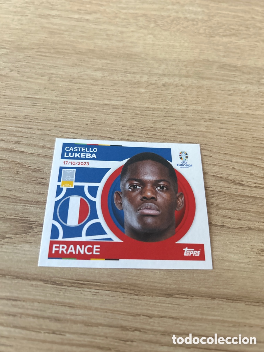 Cromos de F&uacute;tbol: Eurocopa 2024 fra 8 lukeba
