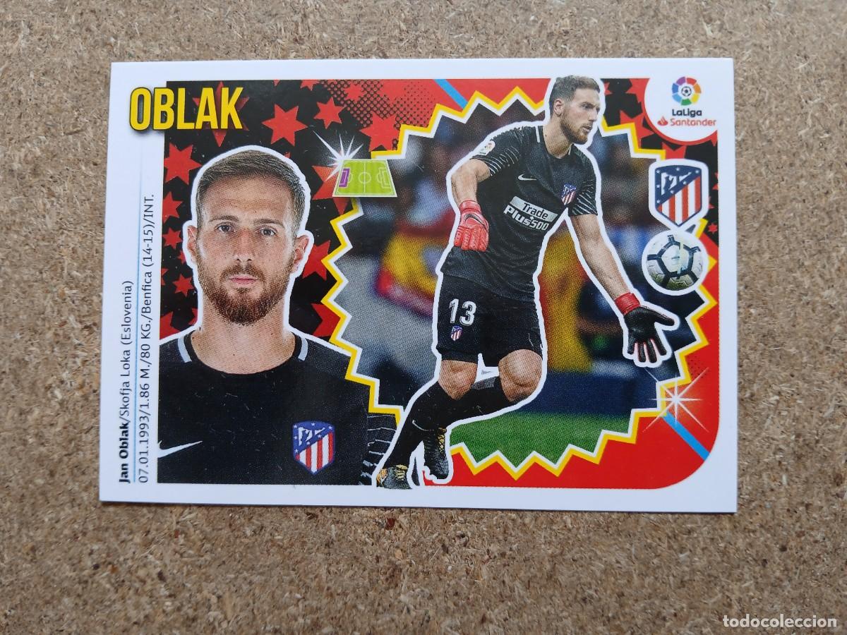 Figurine di Calcio: OBLAK - ATLETICO DE MADRID N&ordm; 1 LIGA ESTE 2018 2019 - 18 19