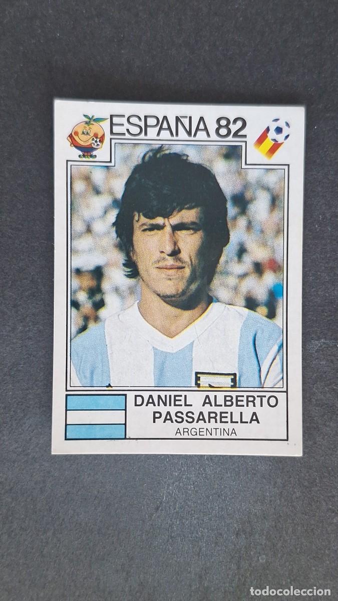 Cromos de F&uacute;tbol: L2 DANIEL A. PASSARELLA SELECCION ARGENTINA 170 MUNDIAL ESPA&Ntilde;A 1982 82 PANINI NUNCA PEGADO SIN PEGAR