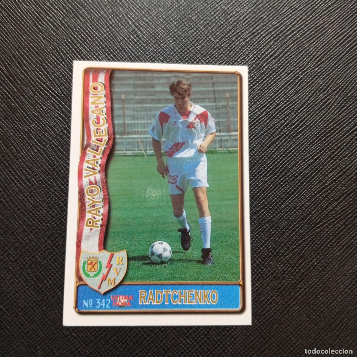 Cromos de Futebol: 342 RADTCHENKO RAYO VALLECANO MUNDICROMO 1996 1997 CROMO FUTBOL 96 97 - A206 PG51 ULTIMA HORA