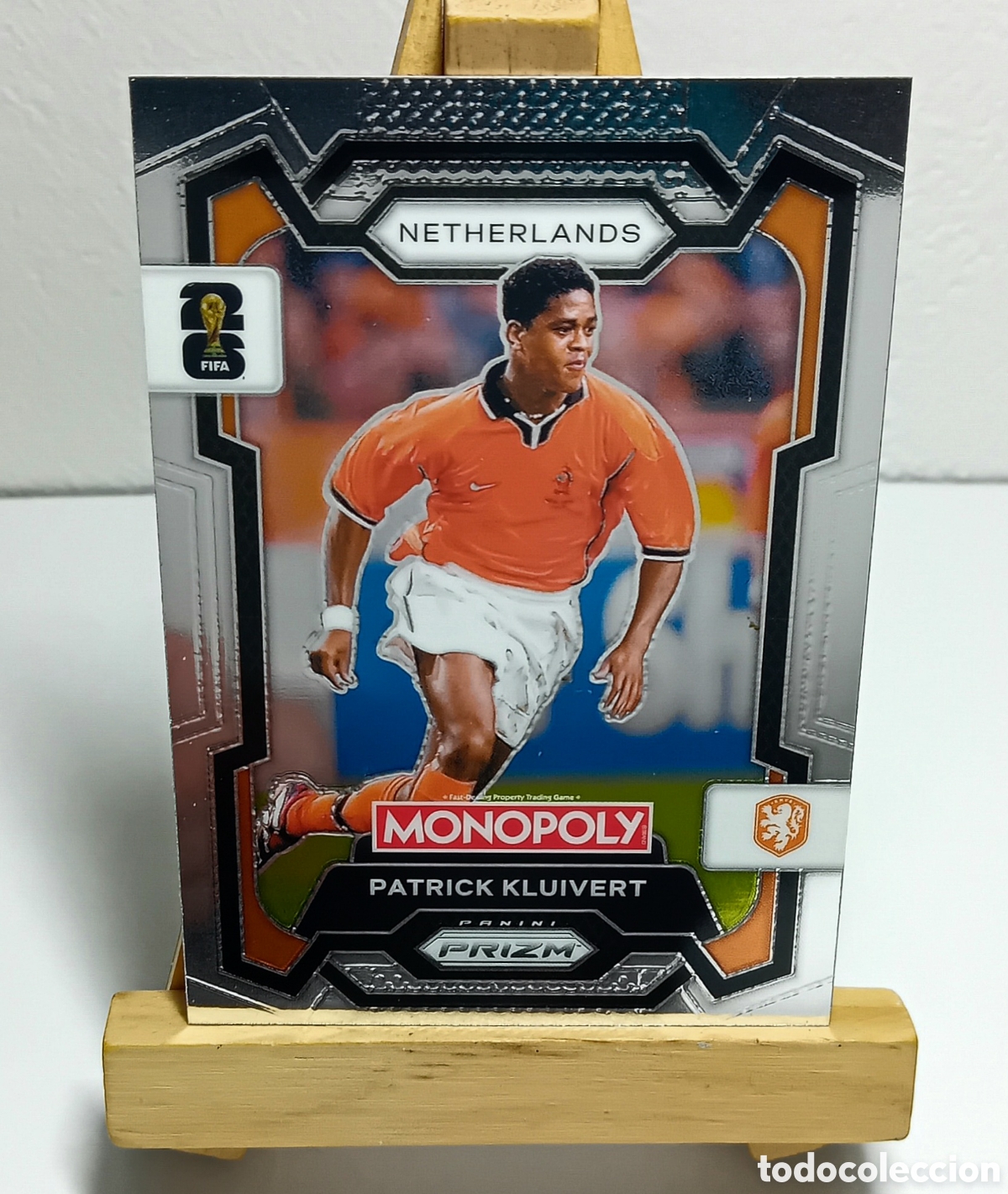 Fu&szlig;ball-Sticker: PATRICK KLUIVERT 2026 HOLANDA MONOPOLY PRIZM PANINI.