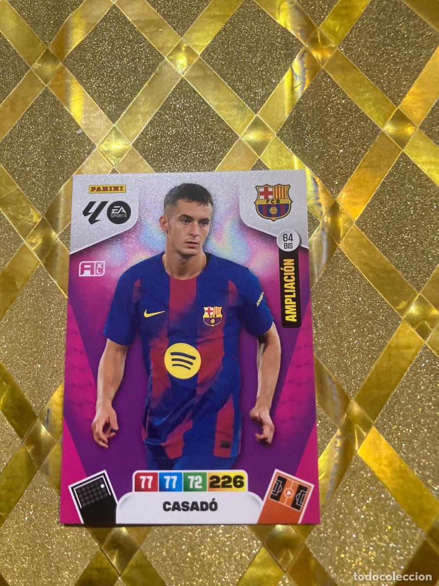 Cromos de F&uacute;tbol: CROMO DE FUTBOL 64 BIS CASADO FC BARCELONA POCKET BOX PLATINUM ADRENALYN XL 2025 2026 PANINI !