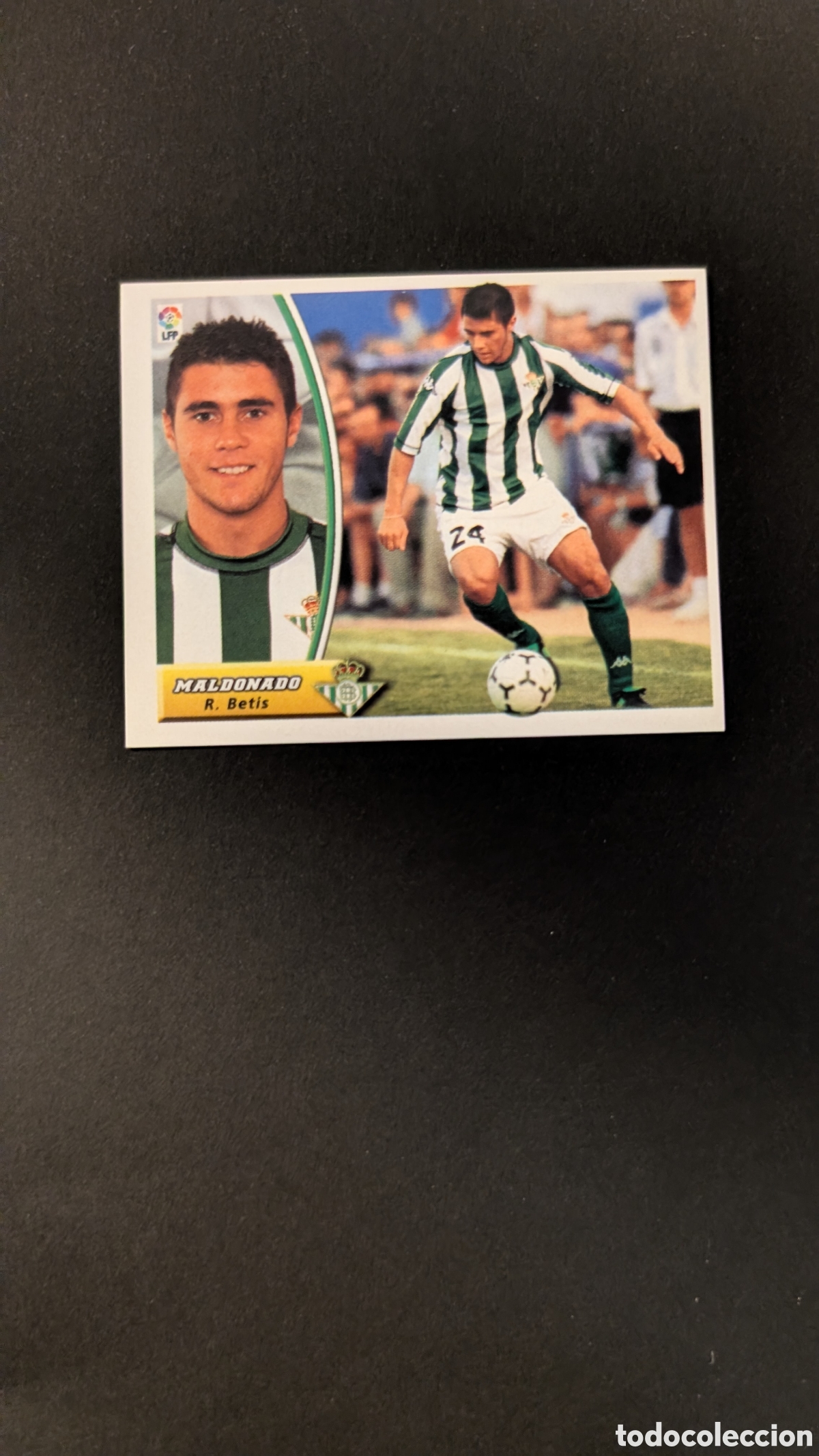 Cromos de F&uacute;tbol: MALDONADO BETIS COLOCA LIGA ESTE 2003/04 03 04 NUNCA PEGADO SIN PEGAR