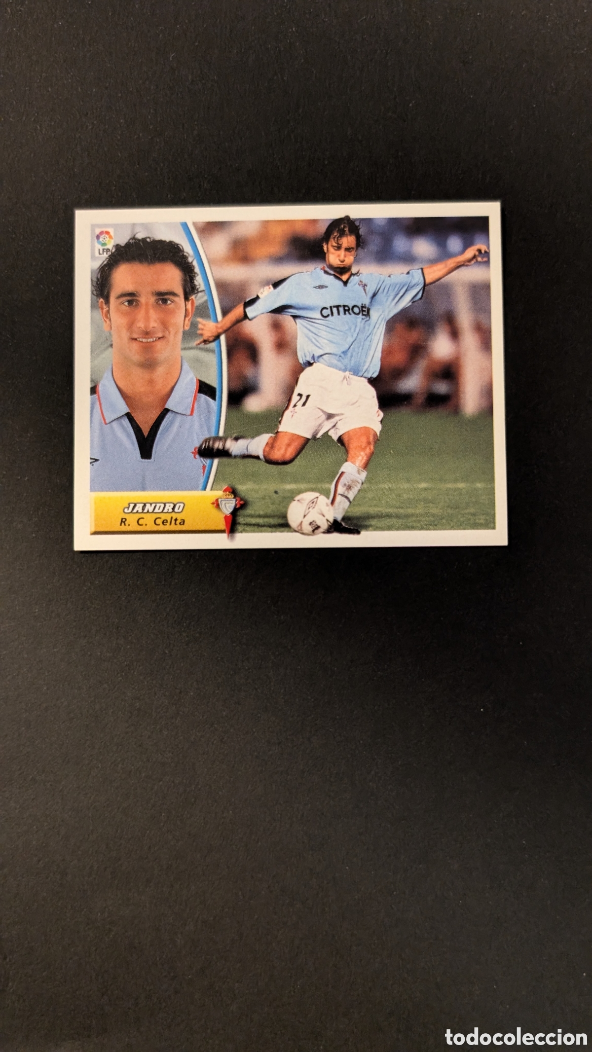 Cromos de F&uacute;tbol: JANDRO CELTA COLOCA LIGA ESTE 2003/04 03 04 NUNCA PEGADO SIN PEGAR
