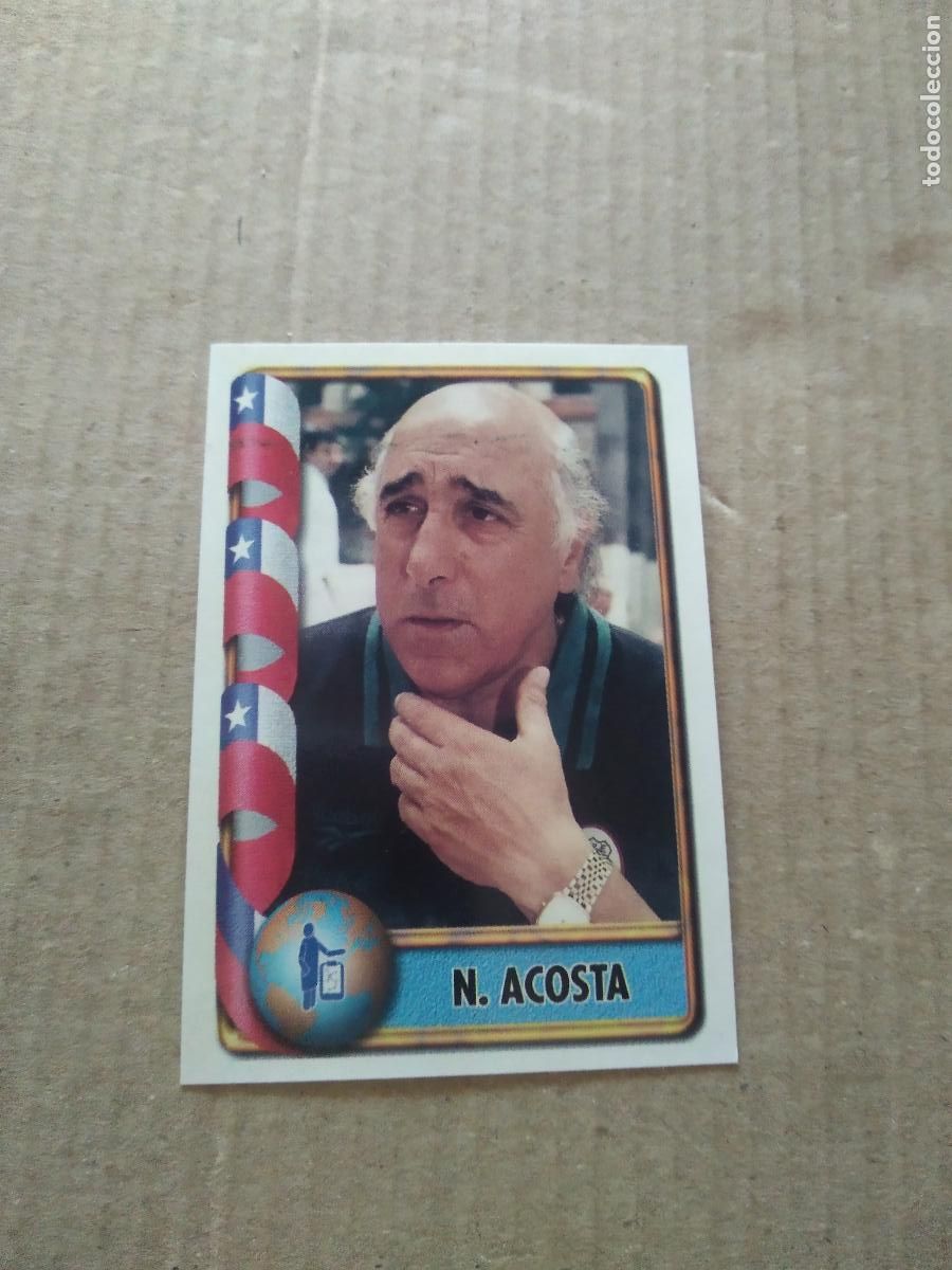 Football Stickers: 140 ACOSTA CHILE CROMO FUTBOL MUNDIAL 1998 NAVARRETE WORLD CUP COPA DEL MUNDO