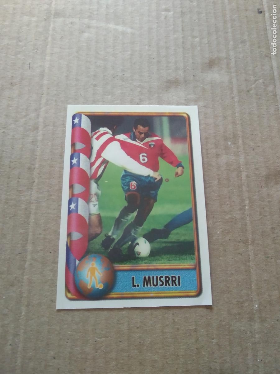 Football Stickers: 148 MUSRRI CHILE CROMO FUTBOL MUNDIAL 1998 NAVARRETE WORLD CUP COPA DEL MUNDO