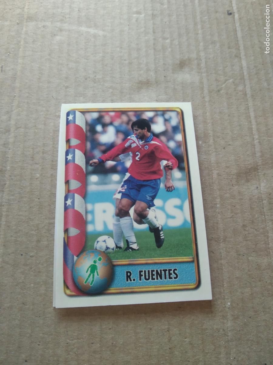 Football Stickers: 149 FUENTES CHILE CROMO FUTBOL MUNDIAL 1998 NAVARRETE WORLD CUP COPA DEL MUNDO
