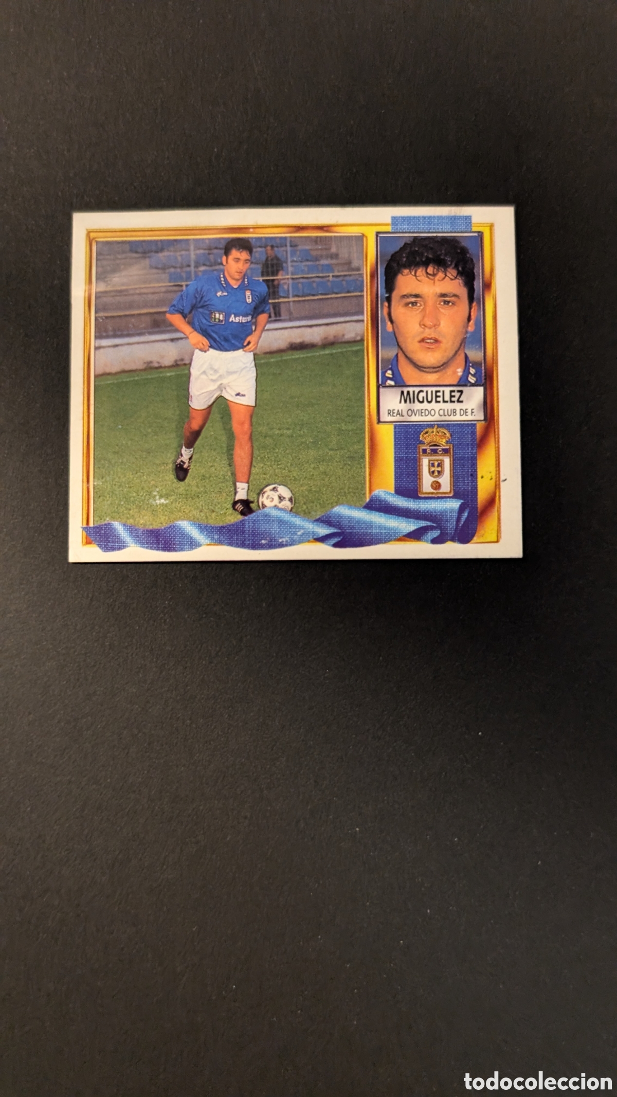 Football Stickers: MIGUELEZ OVIEDO COLOCA LIGA ESTE 1995/96 95 96 VENTANILLA