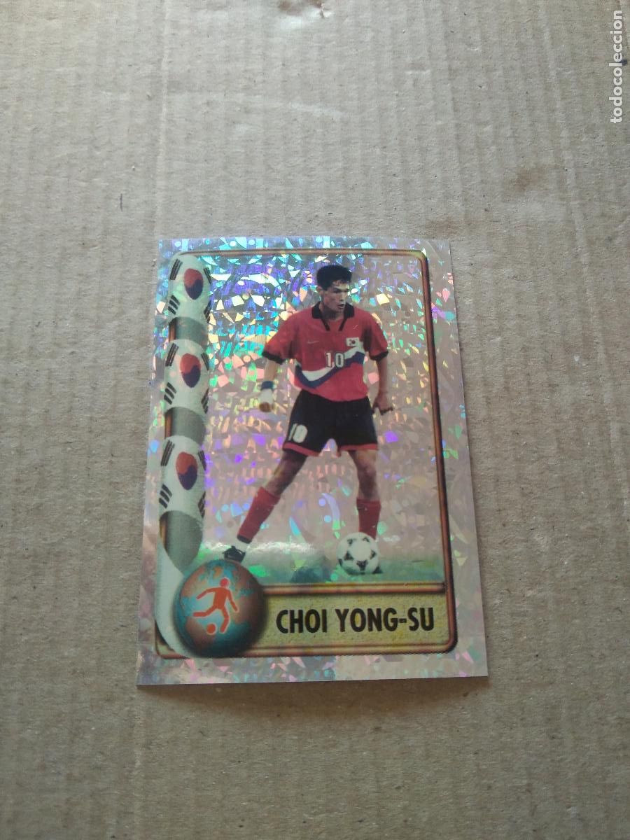 Cromos de F&uacute;tbol: 182 CHOI YONG-SU COREA KOREA CROMO FUTBOL MUNDIAL 1998 NAVARRETE WORLD CUP COPA DEL MUNDO