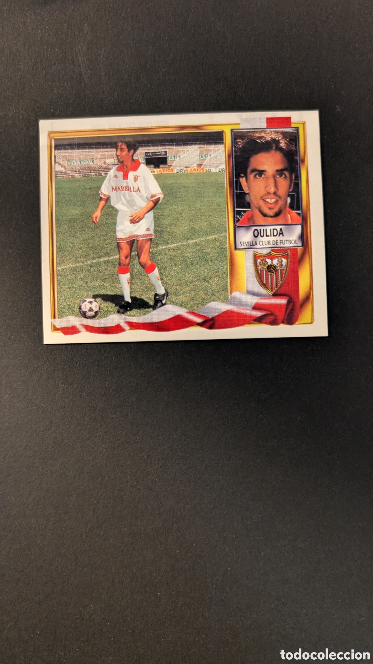 Football Stickers: OULIDA SEVILLA VERSION COLOCA LIGA ESTE 1995/96 95 96 VENTANILLA