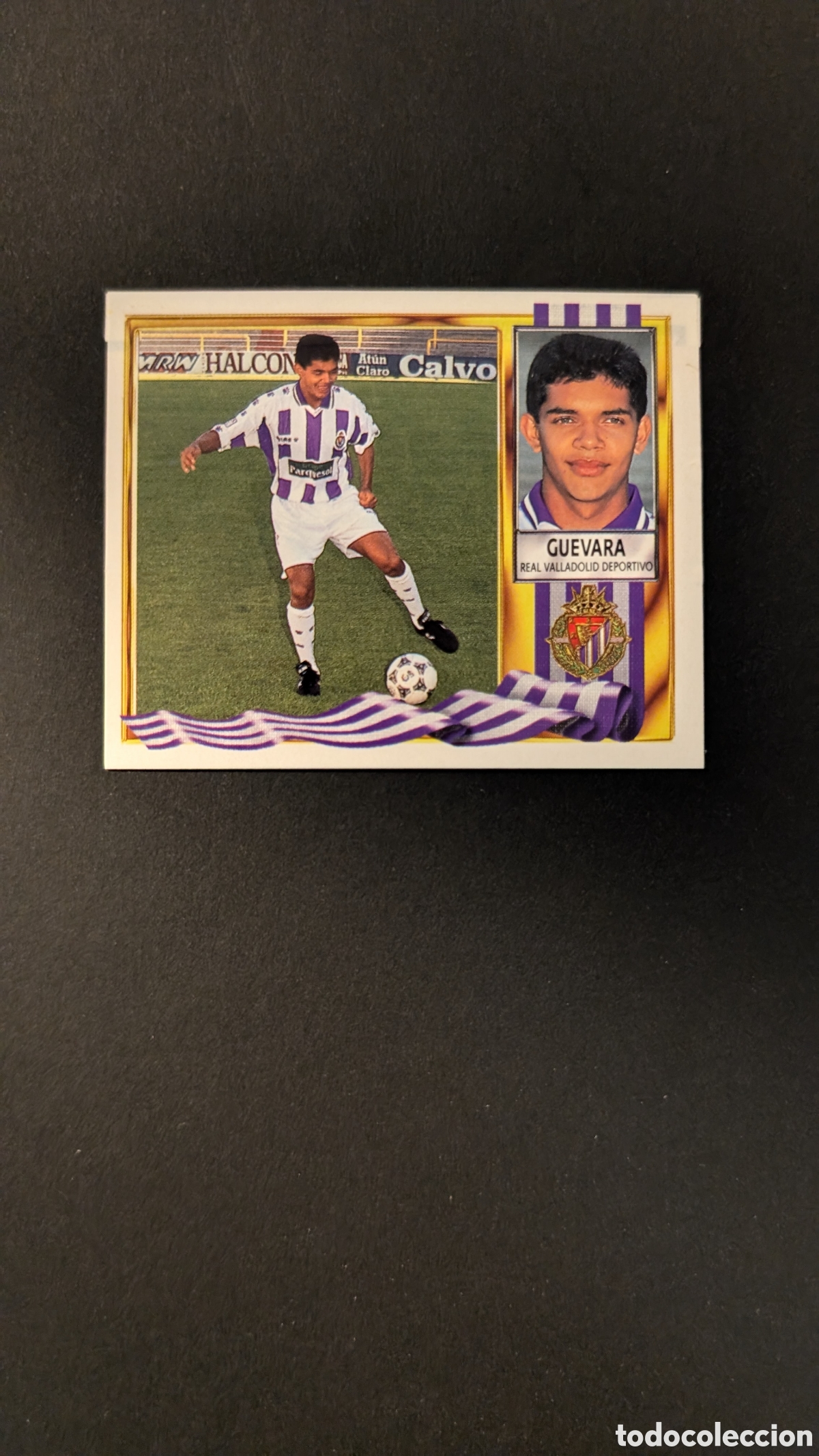 Football Stickers: GUEVARA VALLADOLID COLOCA LIGA ESTE 1995/96 95 96 VENTANILLA