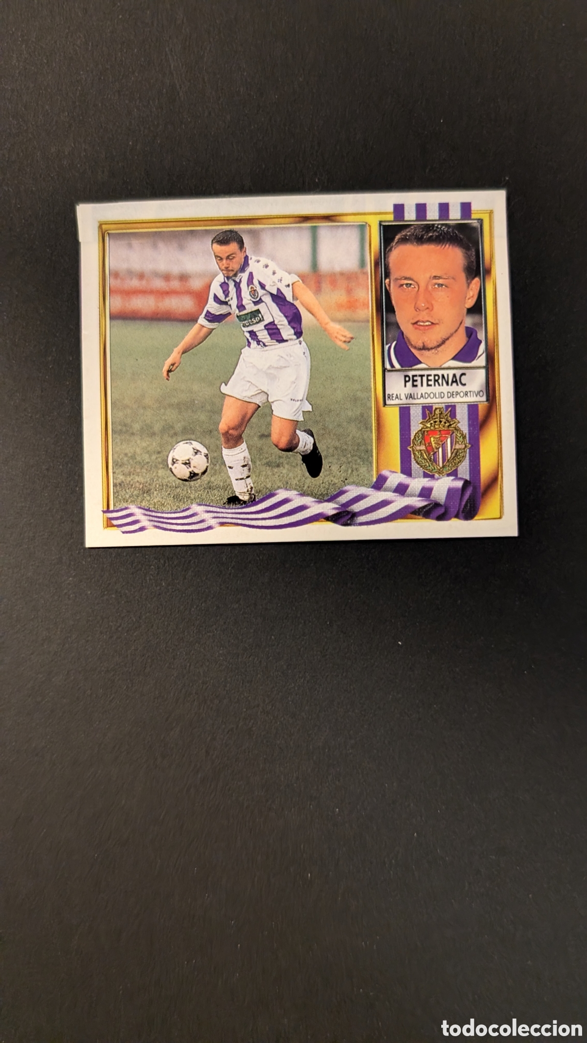 Football Stickers: PETERNAC VALLADOLID COLOCA LIGA ESTE 1995/96 95 96 VENTANILLA