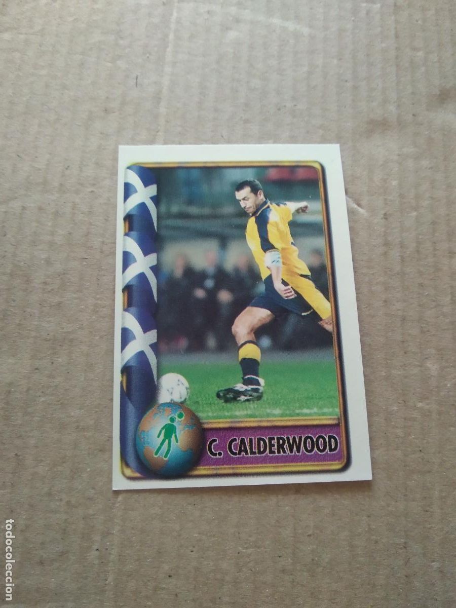 Cromos de F&uacute;tbol: 240 CALDERWOOD ESCOCIA CROMO FUTBOL MUNDIAL 1998 NAVARRETE WORLD CUP COPA DEL MUNDO