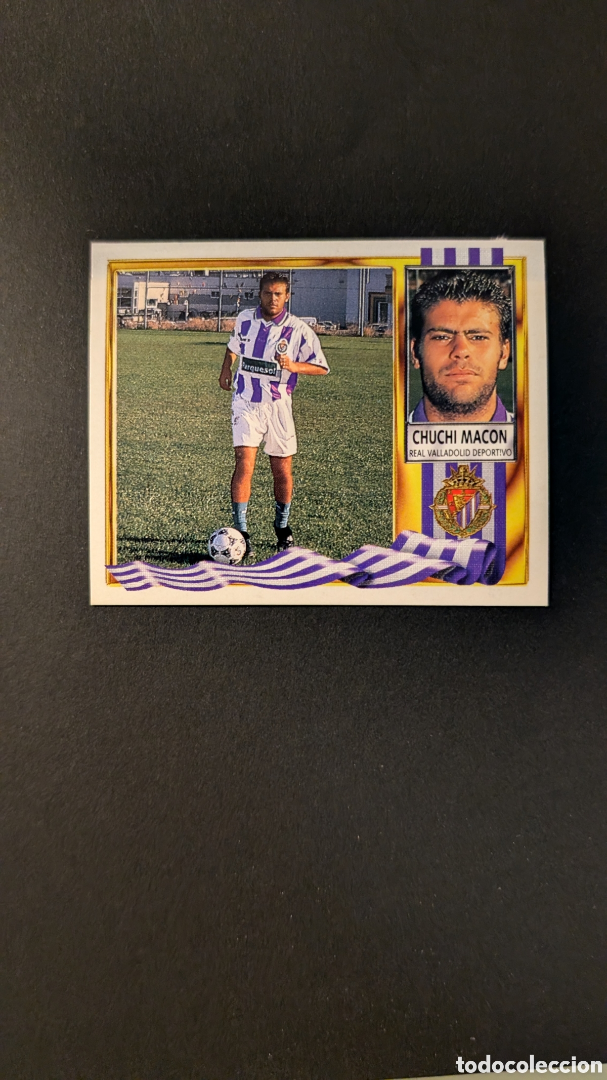 Football Stickers: CHUCHI MACON VALLADOLID VERSION PARQUESOL LIGA ESTE 1995/96 95 96 VENTANILLA