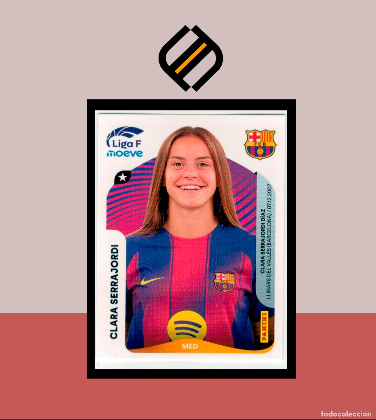 Cromos de F&uacute;tbol: LIGA F MOEVE FEMENINA ESTE 2025 2026 25 26 PANINI N&ordm; 94B 94 B CARLA SERRAJORDI BARCELONA BAR&Ccedil;A