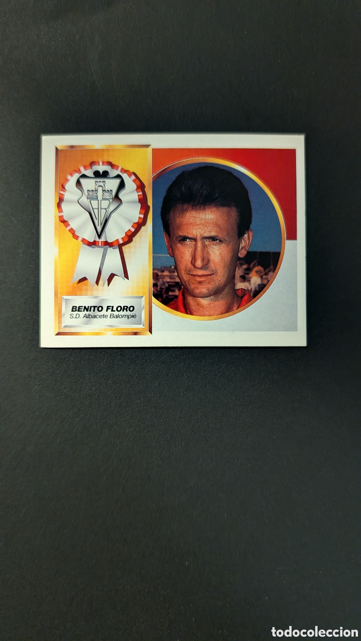 Football Stickers: BENITO FLORO ALBACETE COLOCA LIGA ESTE 1994/95 94 95 NUNCA PEGADO SIN PEGAR