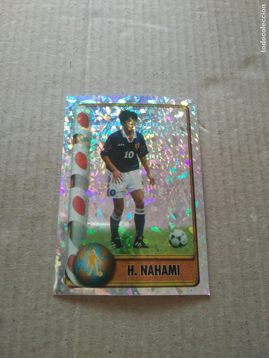 Cromos de F&uacute;tbol: 353 NAHAMI JAPON CROMO FUTBOL MUNDIAL 1998 NAVARRETE WORLD CUP COPA DEL MUNDO