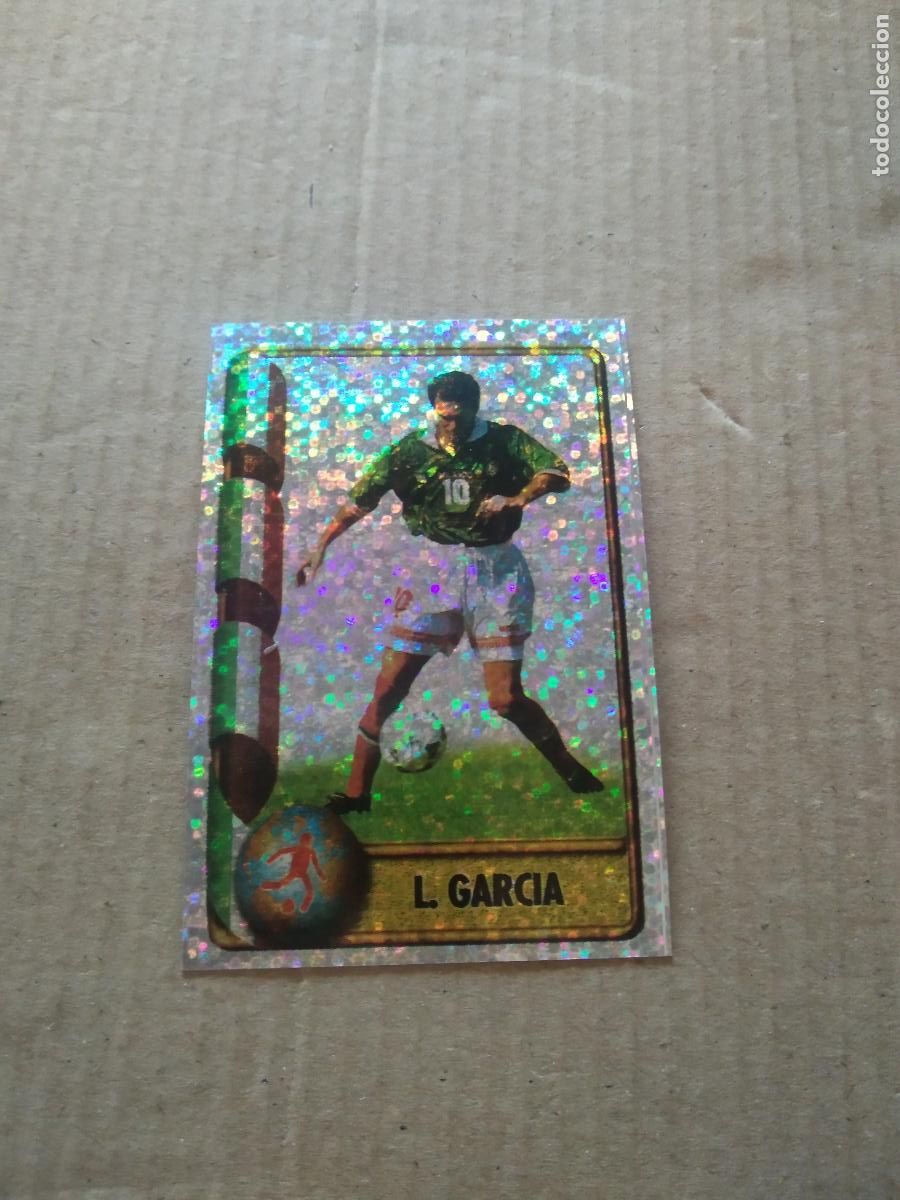 Cromos de F&uacute;tbol: 390 LUIS GARCIA MEXICO CROMO FUTBOL MUNDIAL 1998 NAVARRETE WORLD CUP COPA DEL MUNDO
