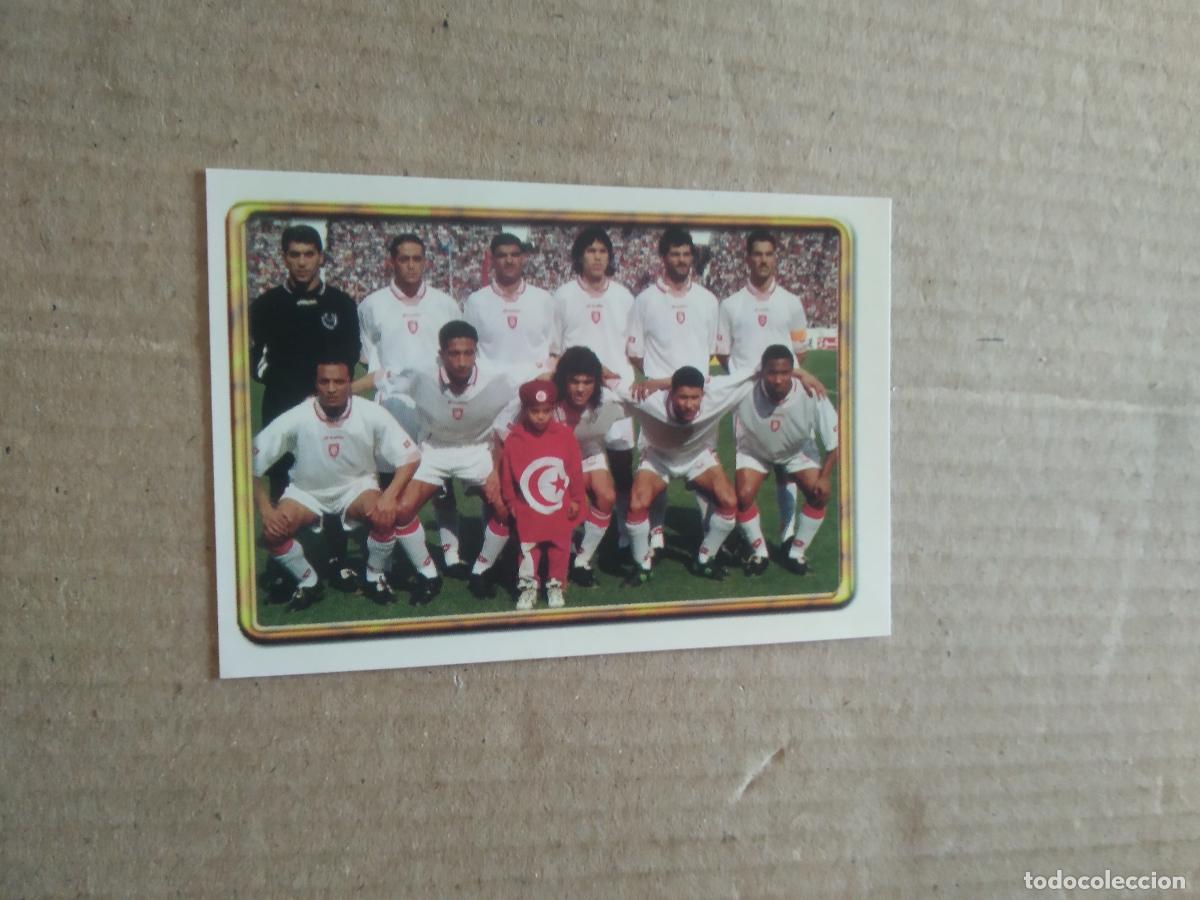 Cromos de F&uacute;tbol: 475 EQUIPO PLANTILLA TUNEZ CROMO FUTBOL MUNDIAL 1998 NAVARRETE WORLD CUP COPA DEL MUNDO
