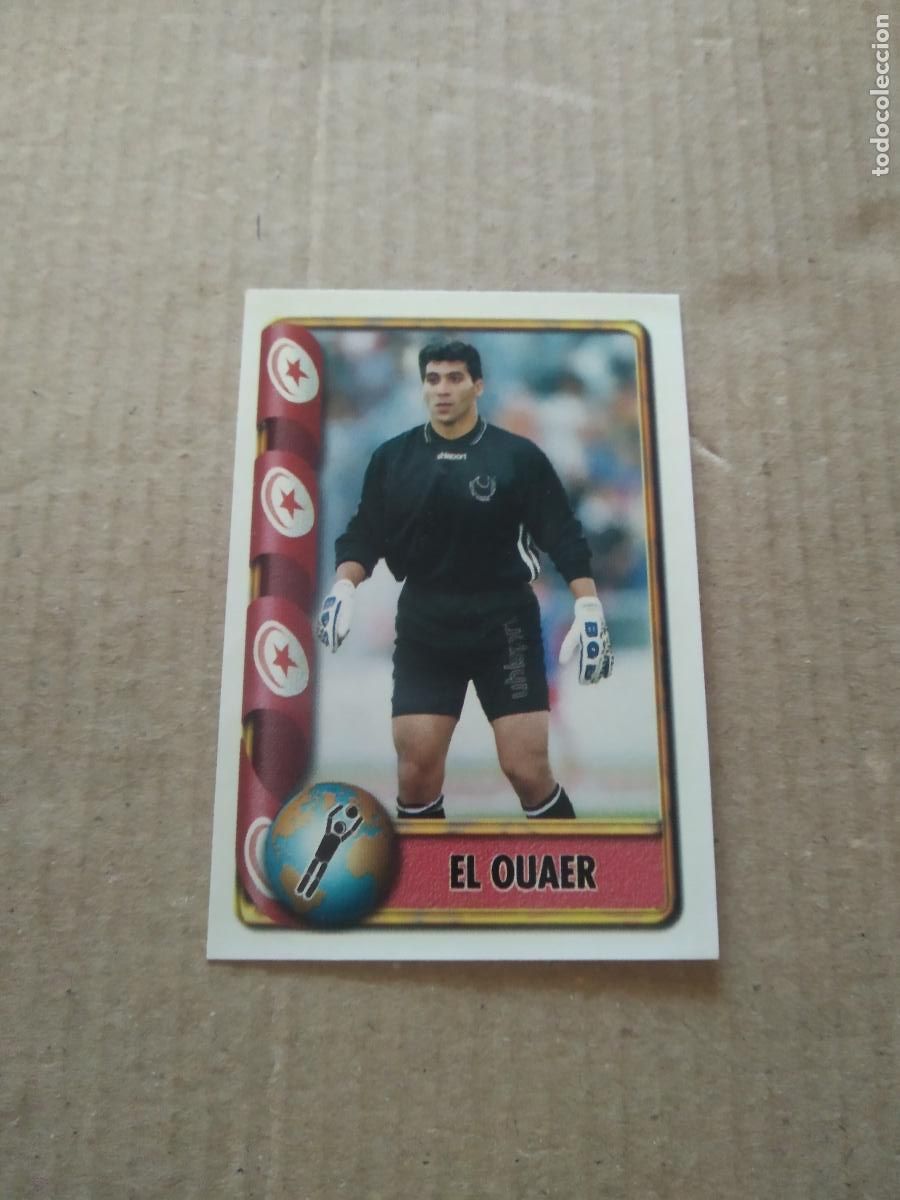Cromos de F&uacute;tbol: 477 EL OUAER TUNEZ CROMO FUTBOL MUNDIAL 1998 NAVARRETE WORLD CUP COPA DEL MUNDO
