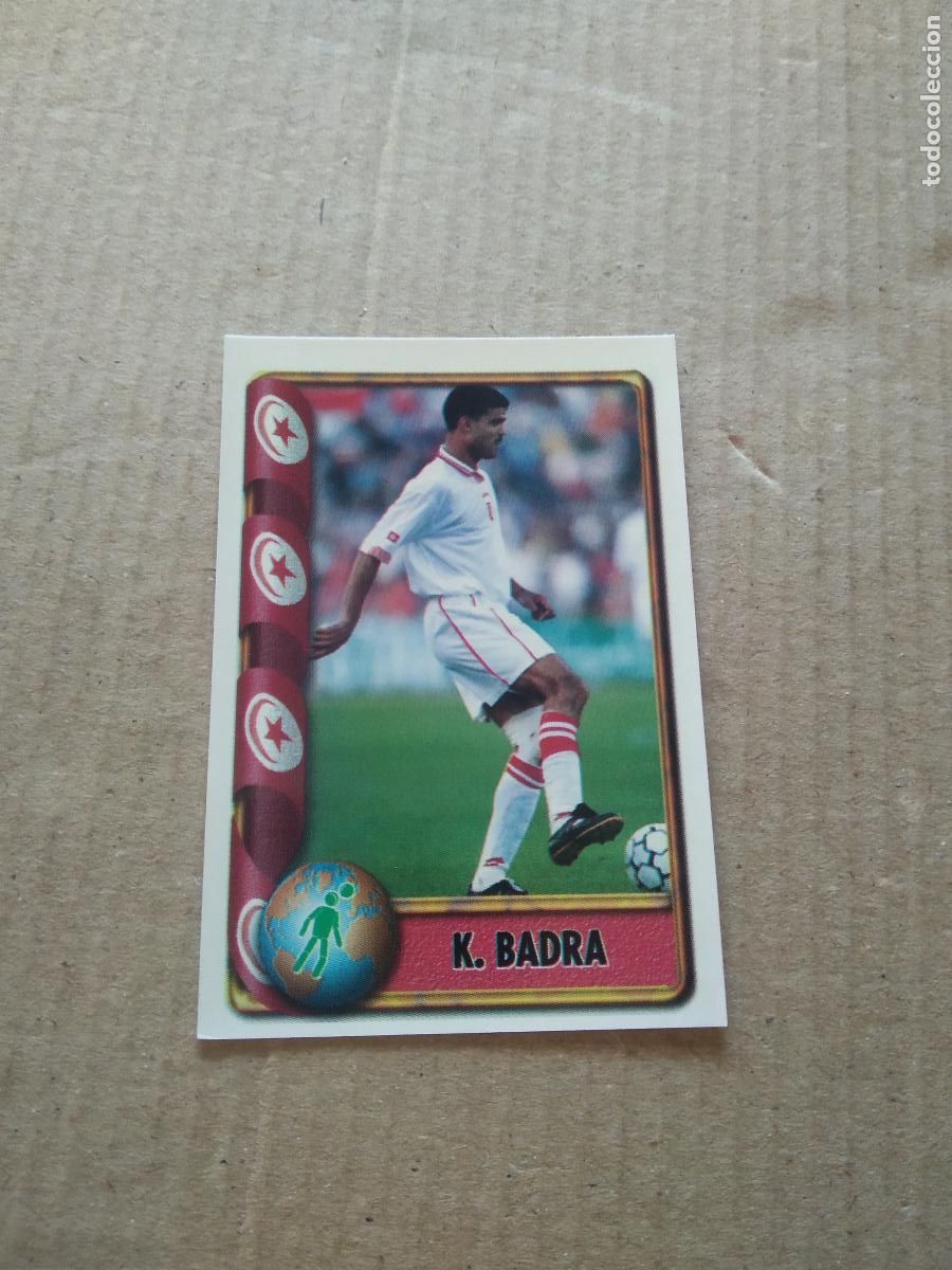 Cromos de F&uacute;tbol: 479 BADRA TUNEZ CROMO FUTBOL MUNDIAL 1998 NAVARRETE WORLD CUP COPA DEL MUNDO