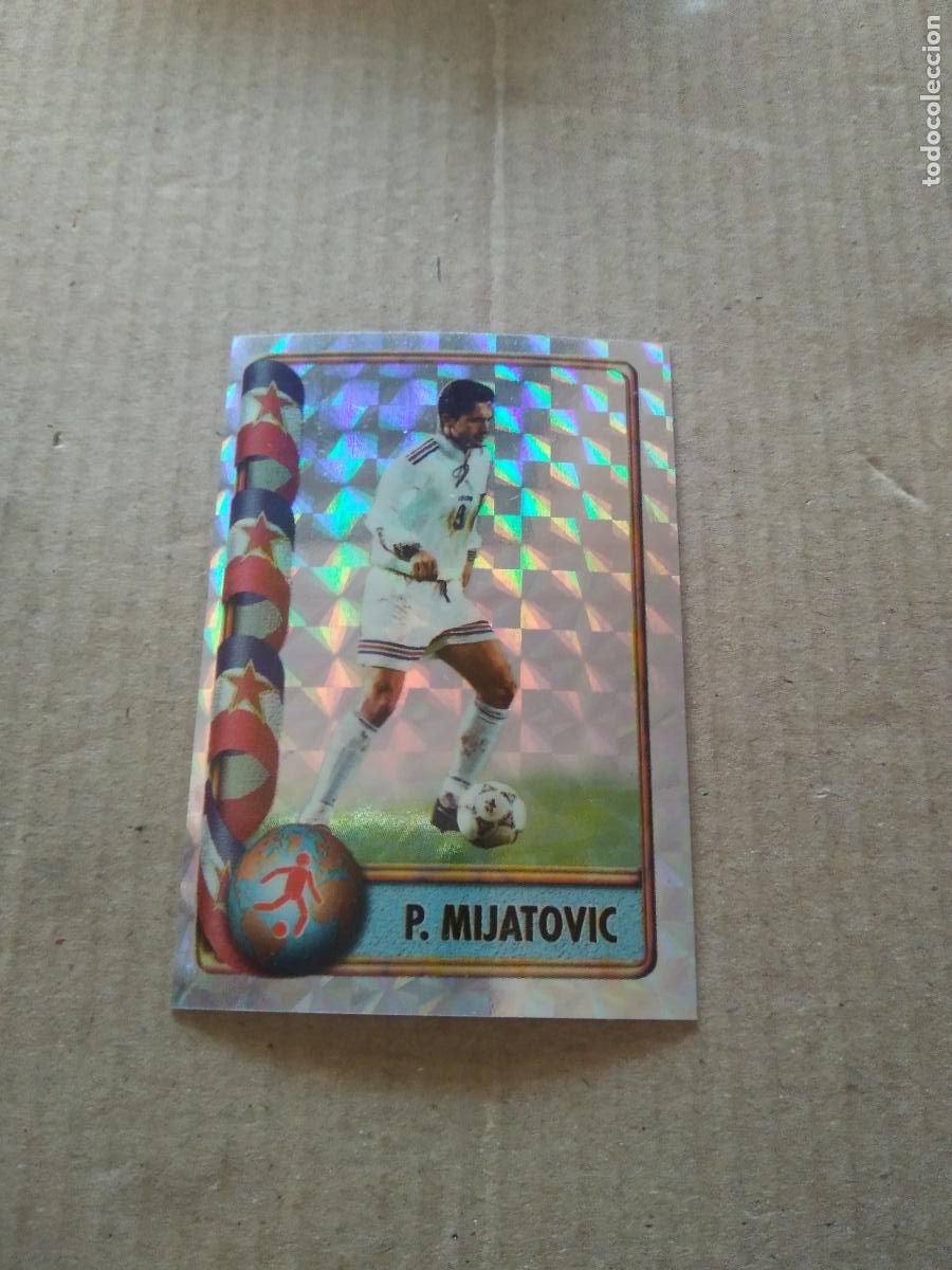 Cromos de F&uacute;tbol: 505 MIJATOVIC Yugoslavia CROMO FUTBOL MUNDIAL 1998 NAVARRETE WORLD CUP COPA DEL MUNDO