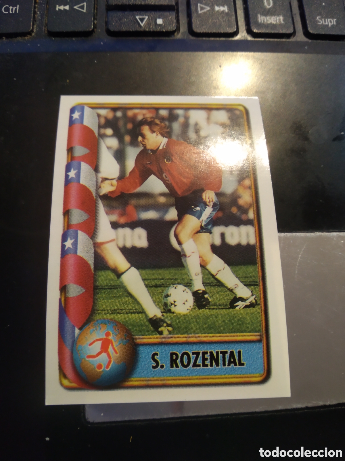 Cromos de F&uacute;tbol: 152 ROZENTAL CHILE CROMO FUTBOL MUNDIAL 1998 NAVARRETE WORLD CUP COPA DEL MUNDO