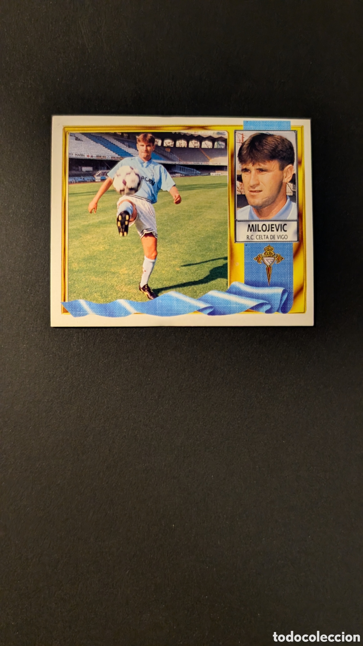 Cromos de F&uacute;tbol: MILOJEVIC CELTA FICHAJE 1 LIGA ESTE 1995/96 95 96 NUNCA PEGADO SIN PEGAR