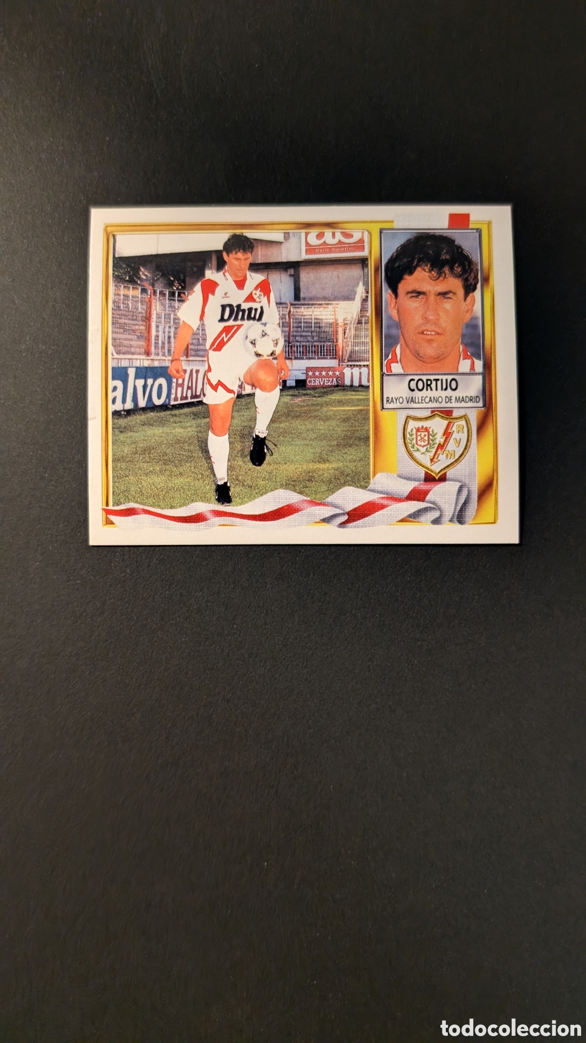 Cromos de F&uacute;tbol: CORTIJO RAYO VALLECANO FICHAJE 6 LIGA ESTE 1995/96 95 96 NUNCA PEGADO SIN PEGAR