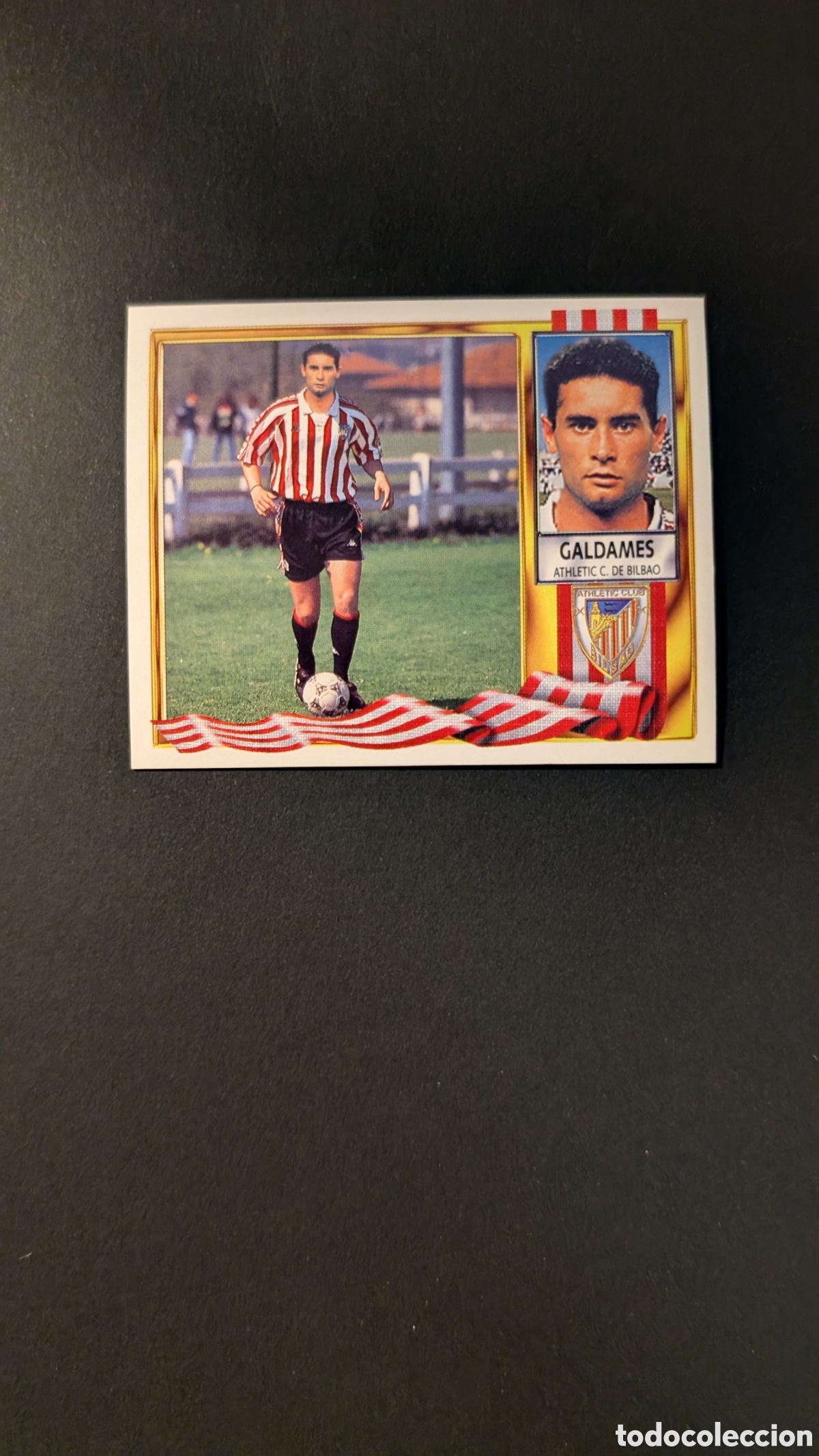 Cromos de Futebol: GALDAMES BILBAO COLOCA LIGA ESTE 1995/96 95 96 NUNCA PEGADO SIN PEGAR