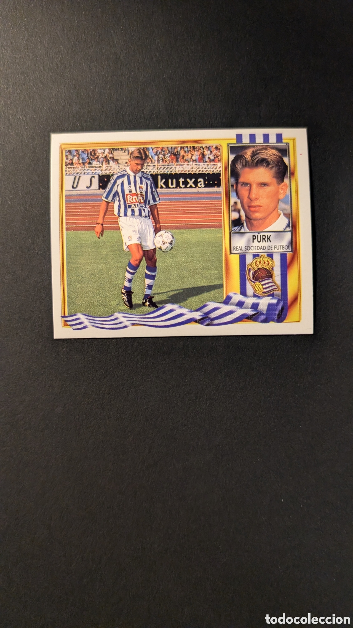 Cromos de F&uacute;tbol: PURK REAL SOCIEDAD COLOCA LIGA ESTE 1995/96 95 96 NUNCA PEGADO SIN PEGAR