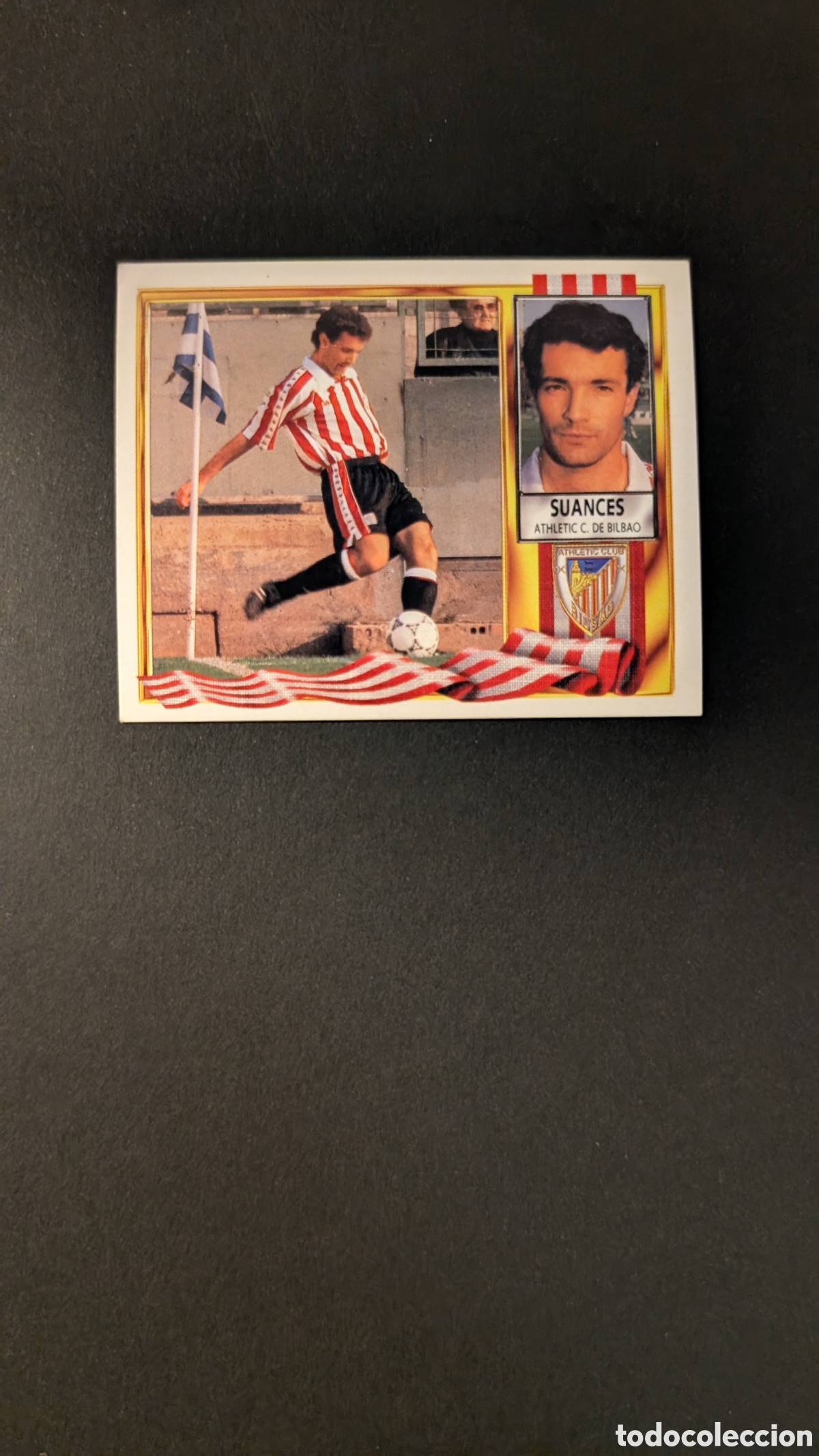 Cromos de F&uacute;tbol: SUANCES BILBAO BAJA LIGA ESTE 1995/96 95 96 NUNCA PEGADO SIN PEGAR