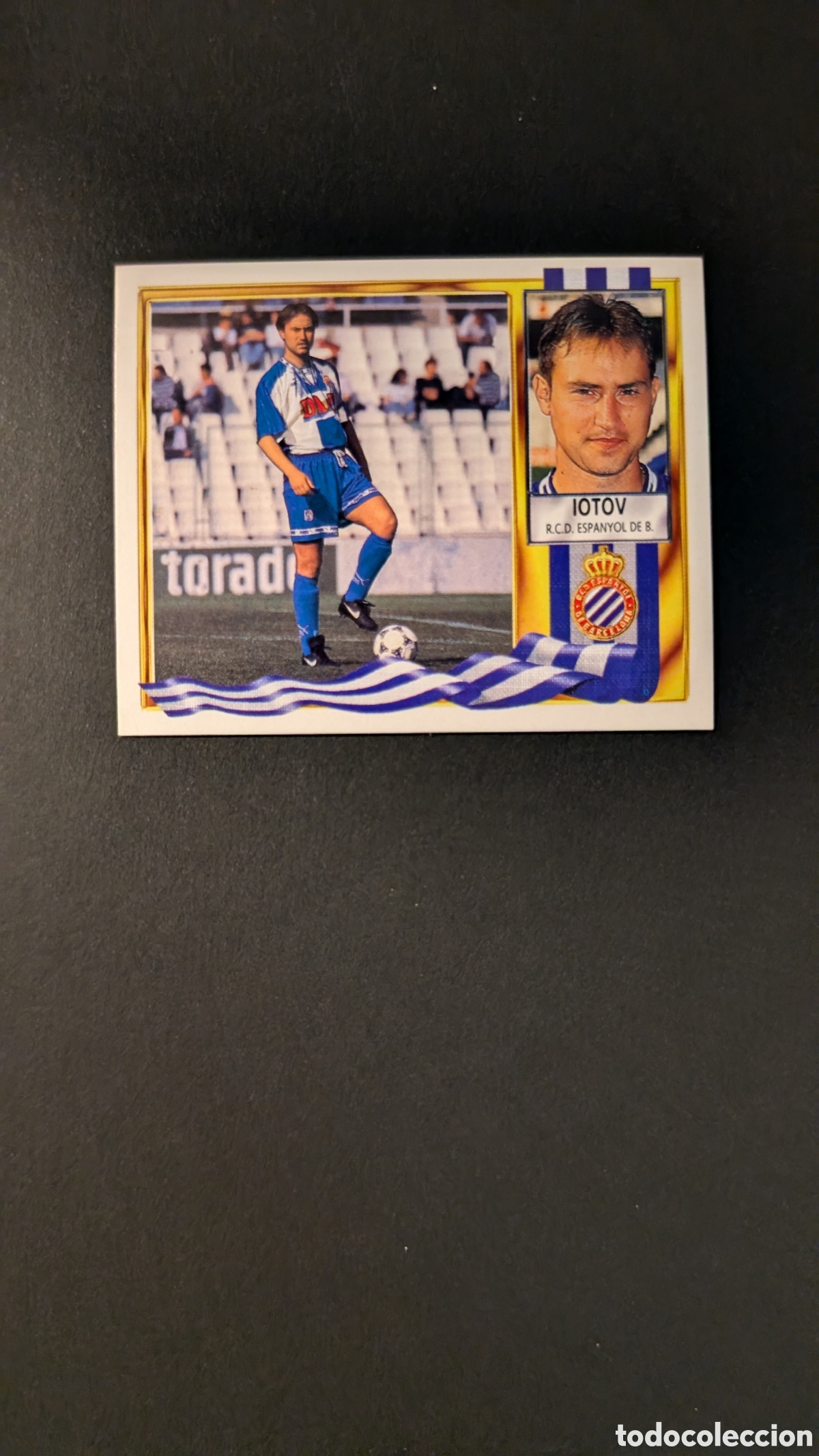 Cromos de F&uacute;tbol: IOTOV ESPANYOL BAJA LIGA ESTE 1995/96 95 96 NUNCA PEGADO SIN PEGAR