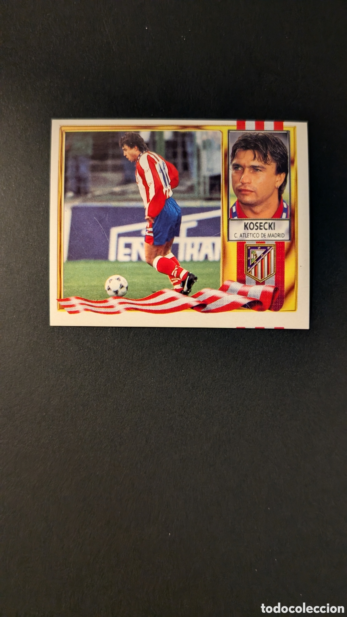 Cromos de F&uacute;tbol: KOSECKI ATLETICO MADRID BAJA LIGA ESTE 1995/96 95 96 NUNCA PEGADO SIN PEGAR