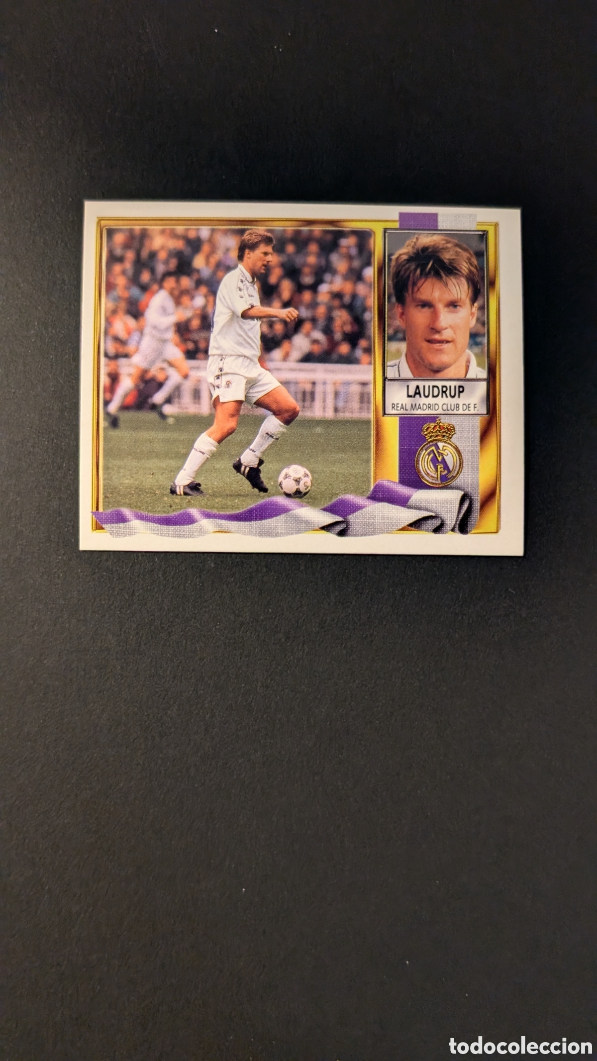 Cromos de Futebol: LAUDRUP REAL MADRID LIGA ESTE 1995/96 95 96 NUNCA PEGADO SIN PEGAR