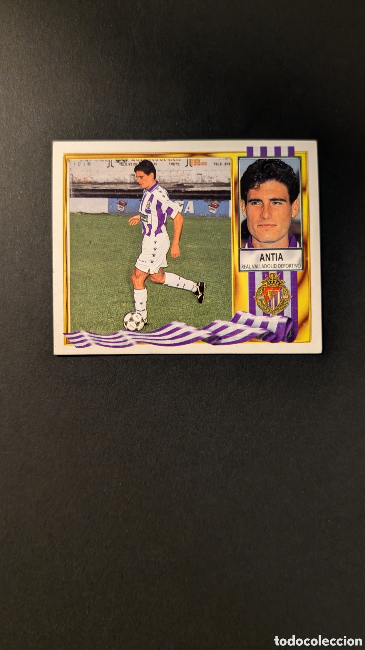 Cromos de F&uacute;tbol: ANTIA VALLADOLID VERSION PARQUESOL LIGA ESTE 1995/96 95 96 NUNCA PEGADO SIN PEGAR