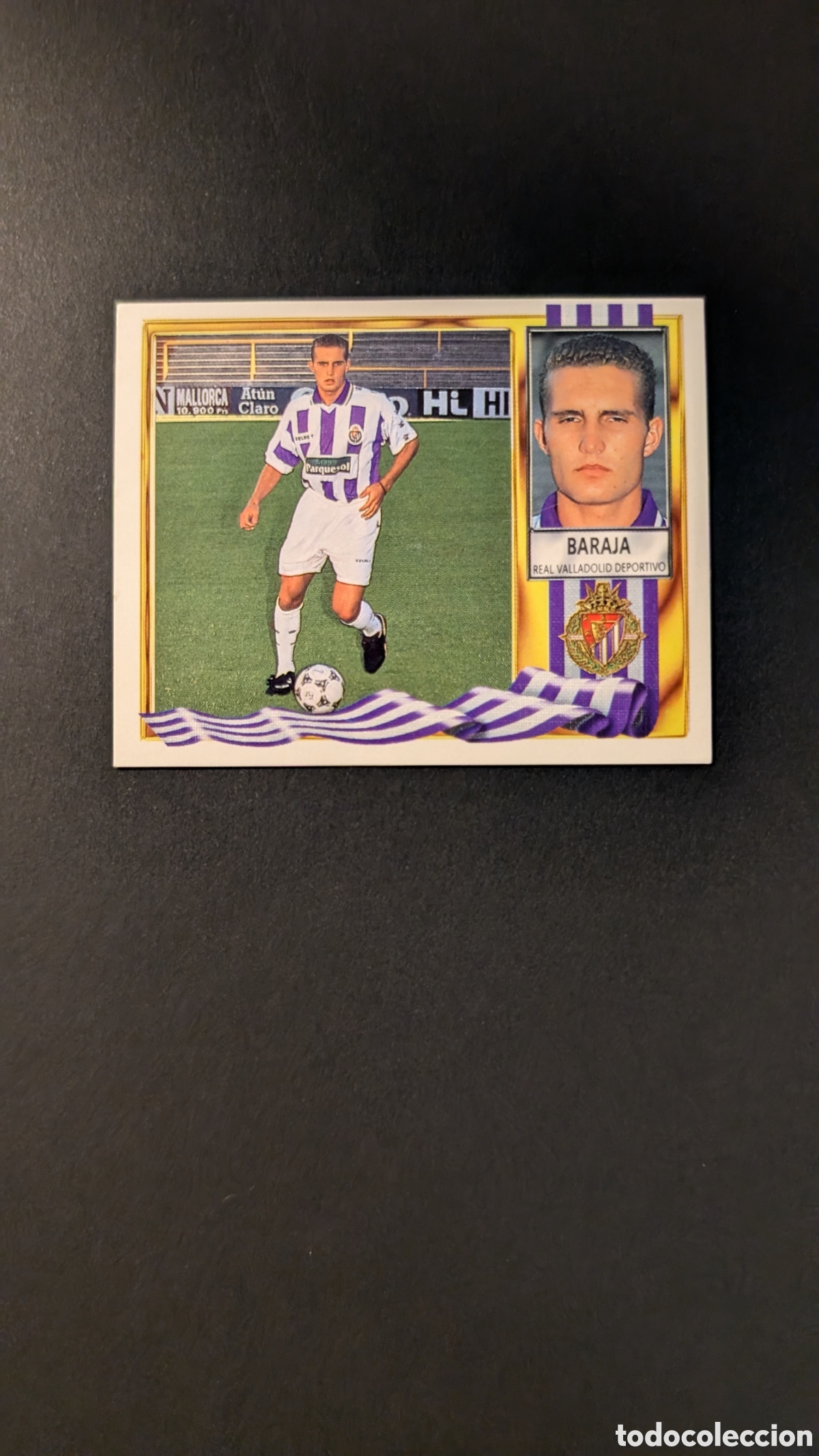 Cromos de F&uacute;tbol: BARAJA VALLADOLID VERSION PARQUESOL LIGA ESTE 1995/96 95 96 NUNCA PEGADO SIN PEGAR