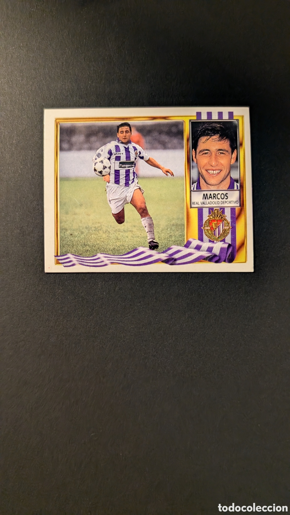 Cromos de F&uacute;tbol: MARCOS VALLADOLID VERSION PARQUESOL LIGA ESTE 1995/96 95 96 NUNCA PEGADO SIN PEGAR